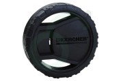 Karcher 55153570 5.515-357.0 Hogedrukspuit Wiel Diameter 120mm. geschikt voor o.a. K2300, K2325, K239MPlus