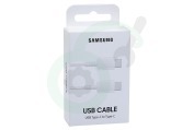 Samsung  SAM-10315-PK EP-DA705BWEGWW USB-C naar USB-C Kabel, 1 Meter, Wit geschikt voor o.a. laden en gegevensoverdracht