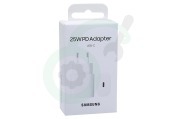 Samsung  SAM-10332-PK EP-TA800NWEGEU Samsung USB-C Travel Adapter, Wit geschikt voor o.a. USB-C