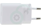 Samsung  SAM-10337-PK EP-T1510NWEGEU Samsung USB-C Oplader Wit geschikt voor o.a. Wit, USB-C