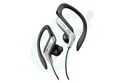 JVC  HAEB75SNU HA-EB75-SN-U Adjustable Clip Sport Headphones geschikt voor o.a. Sport, fitness