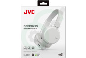 JVC HAS36WWU HA-S36W Deep Bass Draadloze Hoofdtelefoon Hoofdtelefoon Wit geschikt voor o.a. Bluetooth, Bass Boost functie