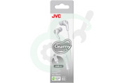 JVC Hoofdtelefoon HAFR9UCWU HA-FR9UC-W-U Gumy Connect USB-C White geschikt voor o.a. USB-C
