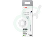JVC Hoofdtelefoon HAFR17UCWU HA-FR17UC Smartphone Earbuds USB-C, Wit geschikt voor o.a. USB-C