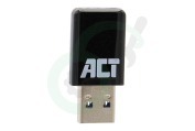 ACT  AC4470 Mini Dual Band AC1200 USB 3.1 Gen1 Netwerkadapter geschikt voor o.a. AC1200, USB 3.1