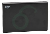 ACT  AC1215 USB 3.1 Schroefloze 2.5 inch SATA HDD/SSD Behuizing geschikt voor o.a. SuperSpeed USB 3.1 Gen1 (USB 3.0)