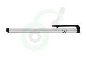 Tomtec EW1424  Stylus pen Zwart geschikt voor o.a. Smartphone en Tablet