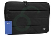 Universeel  AC8515 Laptoptas City Sleeve 14.1 Inch Zwart geschikt voor o.a. Geschikt voor notebooks tot 14.1 inch