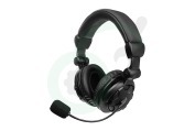 ACT  AC9300 Over-ear Headset met Microfoon en Volumeregeling geschikt voor o.a. Handsfree communicatie