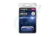 Integral  INFD128GBCOU3.0 Courier USB 3.0 Flash Drive Memory Stick geschikt voor o.a. USB 3.0