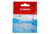 Canon CANBCI521C  Inktcartridge CLI 521 Cyan geschikt voor o.a. Pixma iP3600,Pixma iP4600