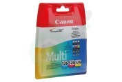 Canon CANBCI526P  Inktcartridge CLI 526 CLI 526 C/M/Y multipack geschikt voor o.a. IP4850,MG5150,5250,6150