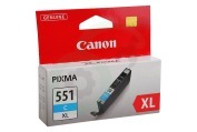 Canon 6444B001 Canon printer Inktcartridge CLI 551 XL Cyan geschikt voor o.a. Pixma MX925, MG5450