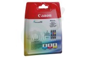 Canon  CANBCLI8CO CAN32044B Canon CLI-8 Colorpack geschikt voor o.a. Pixma iP4200, Pixma iP5200
