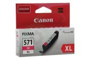 Canon Canon printer CANBC571MH 0333C001 Canon CLI-571XL M geschikt voor o.a. Pixma MG5750, Pixma MG5751, Pixma MG6850