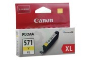 Canon Canon printer CANBC571YH 0334C001 Canon CLI-571XL Y geschikt voor o.a. Pixma MG5750, Pixma MG5751, Pixma MG6850