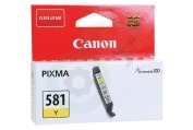 Canon  2895181 2105C001 Canon CLI-581 Y geschikt voor o.a. Pixma TR7550, TS6150