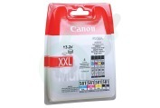 Canon Canon printer CANBC581MU 1998C005 Canon CLI-581XXL Multipack geschikt voor o.a. Pixma TR7550, TS6150