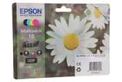 Epson EPST180640 Epson printer Inktcartridge T1806 Multipack geschikt voor o.a. Expression Home XP30