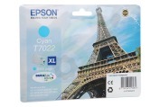 Epson Epson printer EPST702240 C13T70224010 Epson T7022 XL Blauw geschikt voor o.a. WP-4015, WP-4025, WP-4095