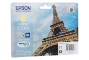 Epson  EPST702440 C13T70244010 Epson T7024 XL Geel geschikt voor o.a. WP-4015, WP-4025, WP-4095