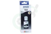 Epson  EPST03R140 C13T03R140 Epson 102 Zwart geschikt voor o.a. Epson Ecotank ET-Serie 2700, 2750, 3700, 3750, 4750