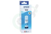 Epson Epson printer EPST03R240 C13T03R240 Epson 102 Cyan geschikt voor o.a. Epson Ecotank ET-Serie 2700, 2750, 3700, 3750, 4750