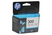 HP Hewlett-Packard HP-CC643EE HP 300 Color  Inktcartridge No. 300 Color geschikt voor o.a. Deskjet D2560, F4280