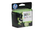 HP Hewlett-Packard HP-CH564EE HP 301 Xl Color  Inktcartridge No. 301 XL Color geschikt voor o.a. Deskjet 1050,2050