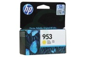 Hewlett Packard HP printer 2621284 F6U14AE HP 953 Yellow geschikt voor o.a. Officejet Pro 8210, 8218, 8710