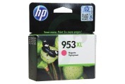 Hewlett Packard HP printer 2551985 F6U17AE HP 953XL Magenta geschikt voor o.a. Officejet Pro 8210, 8218, 8710