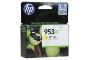 Hewlett Packard HP printer HP-F6U18AE F6U18AE HP 953XL Yellow geschikt voor o.a. Officejet Pro 8210, 8218, 8710