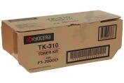 Kyocera 1857666 Kyocera printer Tonercartridge TK-310 geschikt voor o.a. FS3900DN, FS4000DN