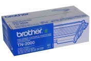 Brother TN2000 Brother printer Tonercartridge TN 2000 Black geschikt voor o.a. HL2030, HL2040, HL2070N
