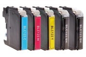 Easyfiks LC1100HYC LC-1100HYC Brother printer Inktcartridge LC-1100 Cyan geschikt voor o.a. DCP-6690CW, MFC-5890CN, MFC-6890CW