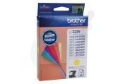 Brother BROI223Y LC-223Y Brother printer Inktcartridge LC-223 Yellow geschikt voor o.a. DCP-J4120DW, MFC-J4420DW, MFC-J4620DW