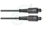 Easyfiks  Optische Kabel Toslink Male - Toslink Male, 1.5 meter geschikt voor o.a. 1.5 Meter, Afgeschermd, Verguld