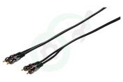 Masterfiks BMM506  Antenne Kabel Coax, IEC Male en Female, 1.5 Meter, recht geschikt voor o.a. 1.5 Meter, Viervoudig afgeschermd, 9.5mm met filters, re