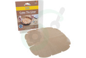 NoStik  1 FFF 478 Cake Tin Liner Round geschikt voor o.a. Beschermfolie