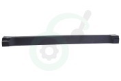 Voss-electrolux 140122196011 Oven-Magnetron Paneel bovenpaneel ovendeur, zwart geschikt voor o.a. BSE782320B, EKB500W, BE5304401B