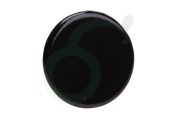 Whirlpool 32430, C00032430 Fornuis Branderdeksel 39mm -zwart emaille- geschikt voor o.a. G540, G640, G940, GA2030