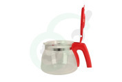 Melitta 6759113  Koffiekan Enjoy geschikt voor o.a. Enjoy II 1017-09 Zwart Rood