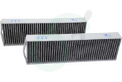 BR11 Filter Koolstoffilter, 2 stuks