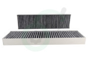 Beko C00879512 165265001 Kookplaat Filter Koolstoffilter, 2 stuks geschikt voor o.a. HIXI64700UP, MHX741710N
