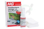 HG  333002100 HG beeldschermreiniger & beschermer geschikt voor o.a. Plasma, LCD en TFT