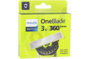 PHIQP43050 QP430/50 Scheerblad OneBlade 360, 3 Pak