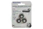 Philips Scheerapparaat 4313042456305 Shaver-Parts HP1915, HQ3, HQ4, HQ5, HQ56, HQ6 geschikt voor o.a. HP1915, HQ3, HQ4, HQ5, HQ56, HQ6