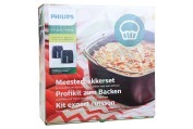 Philips Hetelucht friteuse HD9957/00 Hetelucht friteuse XXL Meesterbakkerset geschikt voor o.a. HD9630, HD9860, HD9750