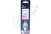 Philips  HX6052/10 S2 Sensitive, 2 opzetborstels geschikt voor o.a. Sonicare