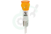 Smeg Microgolfoven 824610597 Oranje Indicatielampje geschikt voor o.a. ALFA43F, RFT845